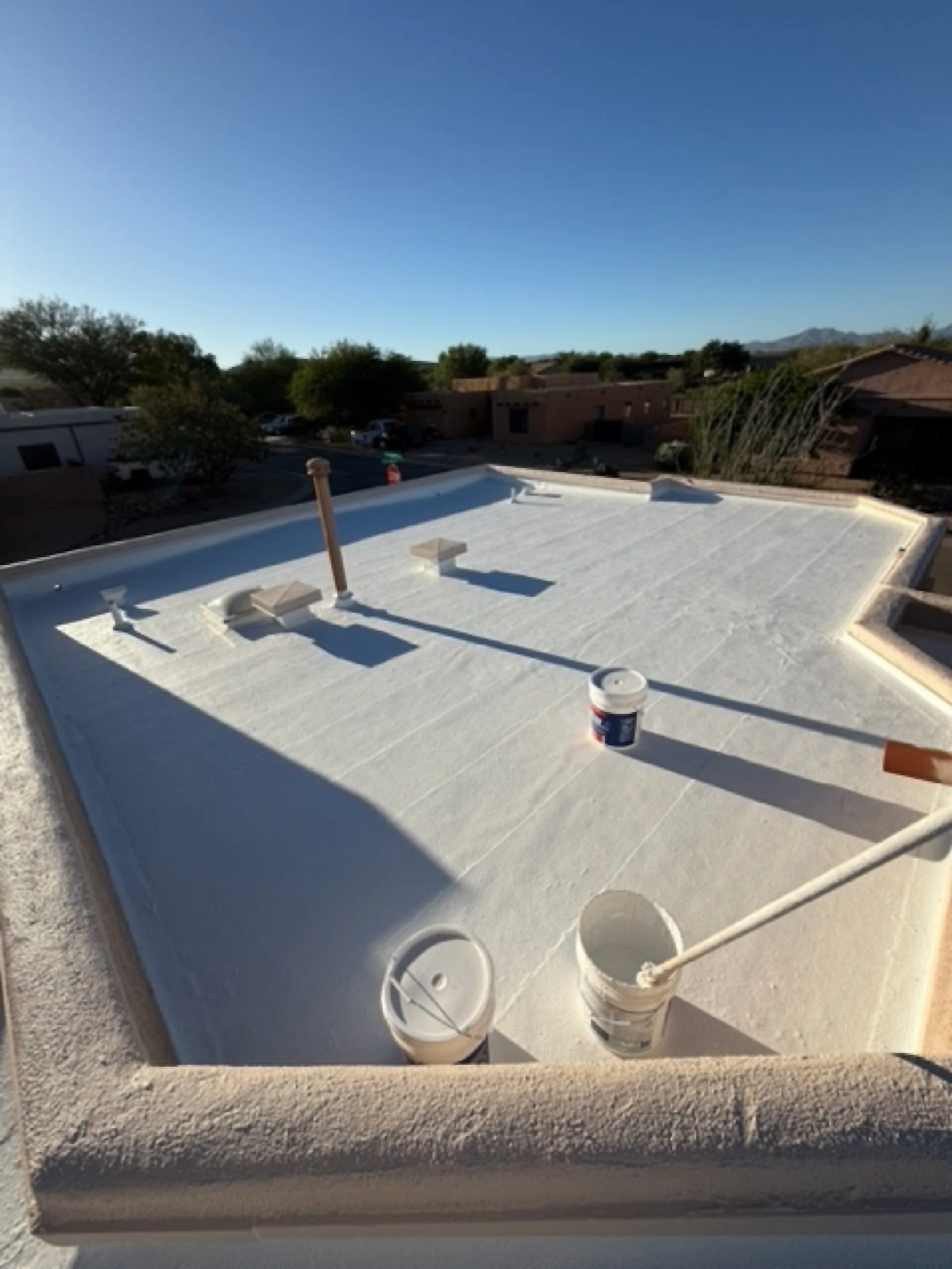 Roof Sealant Application