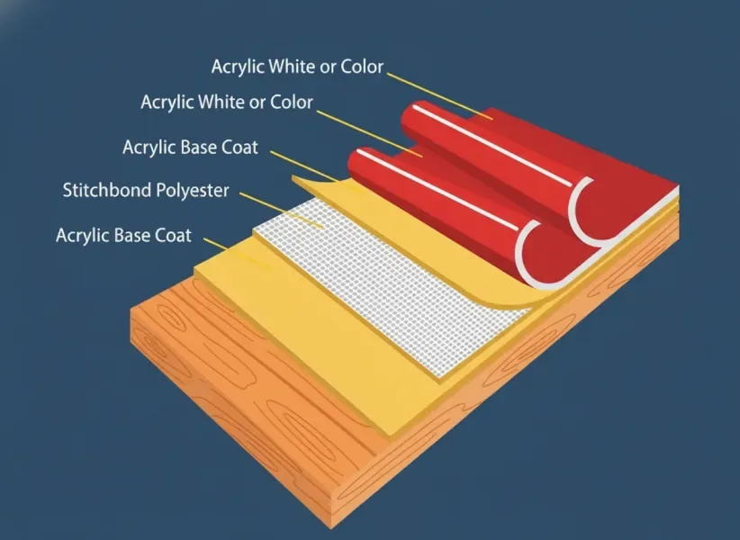 Polymembrane Roof Layer